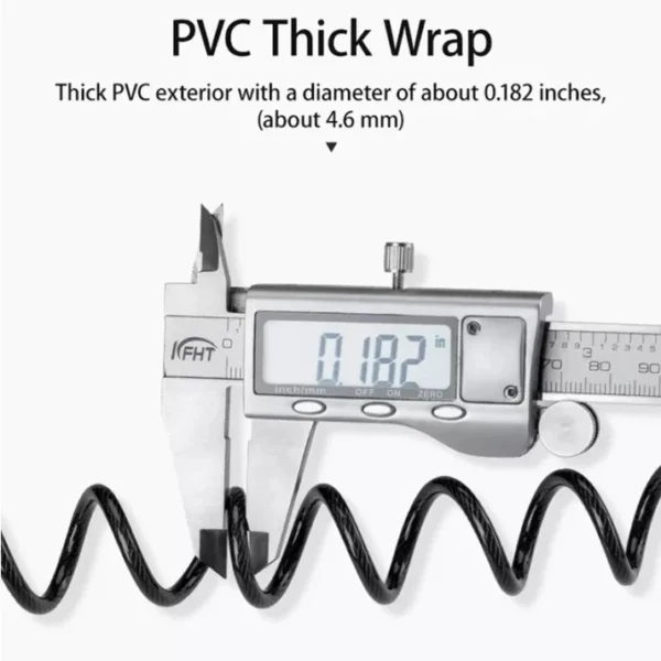 3fc59bb703e8cbe212a2fdd3ed6716f8 Bicycle Anti Theft Password Cable Lock