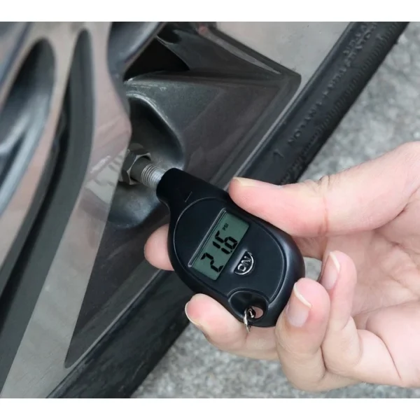 Digital Tire Air Pressure Keychain