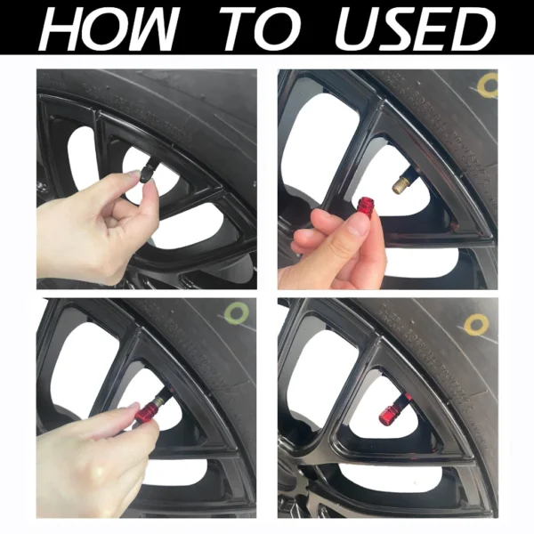 Aluminum Alloy Tyre Nut Cap