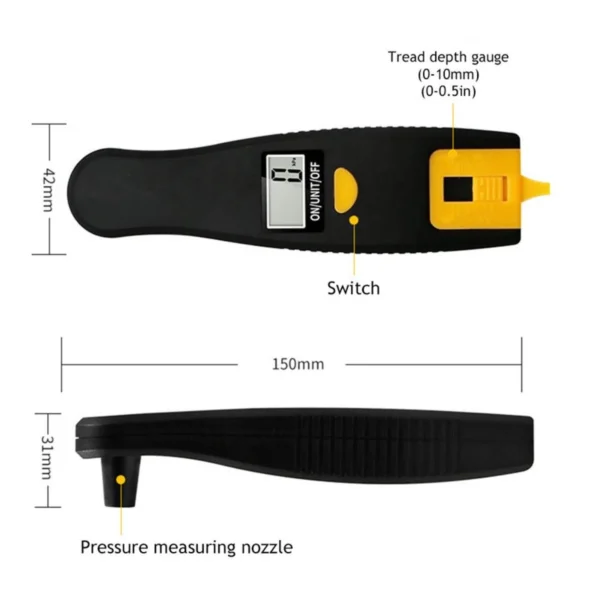 sg-11134201-22110-noaaues00akv67 2 In 1 Car Tire Tyre Air Pressure Gauge Meter