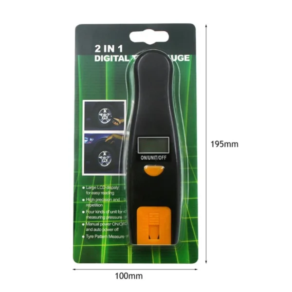 sg-11134201-22110-yco0abx00akv91 2 In 1 Car Tire Tyre Air Pressure Gauge Meter