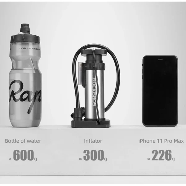 High Pressure Portable Bicycle Pump