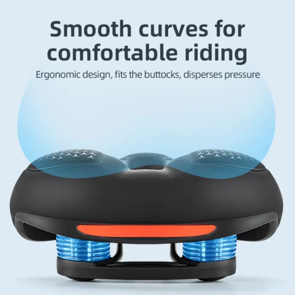 Bicycle Hollow Non‑Slip Breathable Saddle