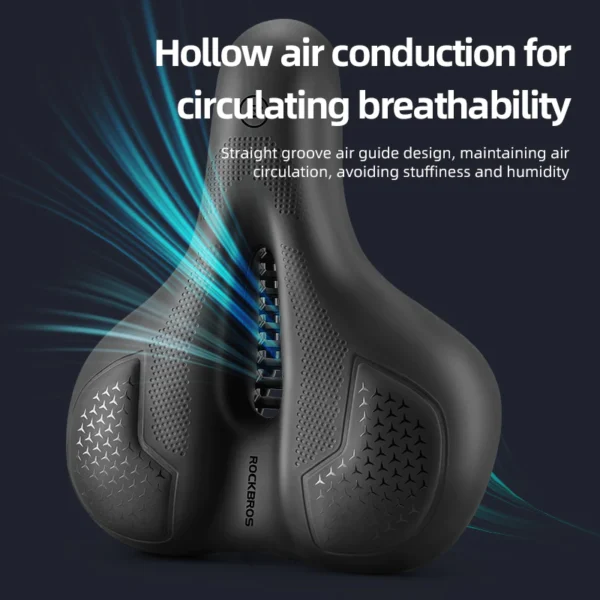 Bicycle Hollow Non‑Slip Breathable Saddle