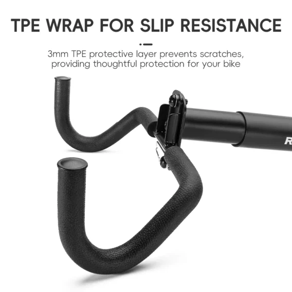 Bicycle Rack Carbon Steel Wall Stand