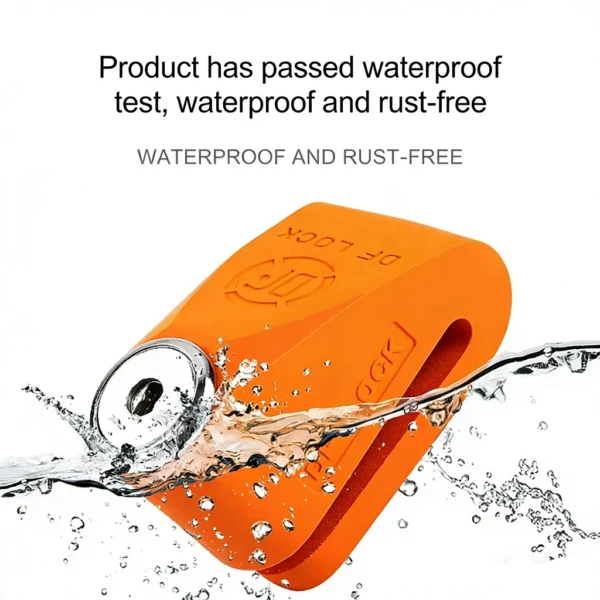 Waterproof Disc Brake Lock with 3 Keys