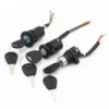 Ignition Switch Key Power Lock for E Bike Scooter